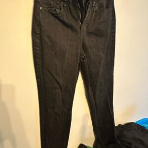 YMI Stylish High Rise Black Jeans Size 5/27